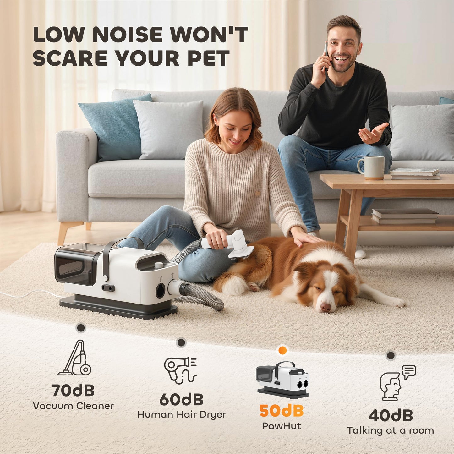 5-in-1 Dog Grooming Vacuum & Dryer — detail view 2