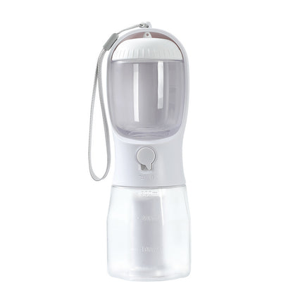 3-in-1 portable pet travel bottle full view