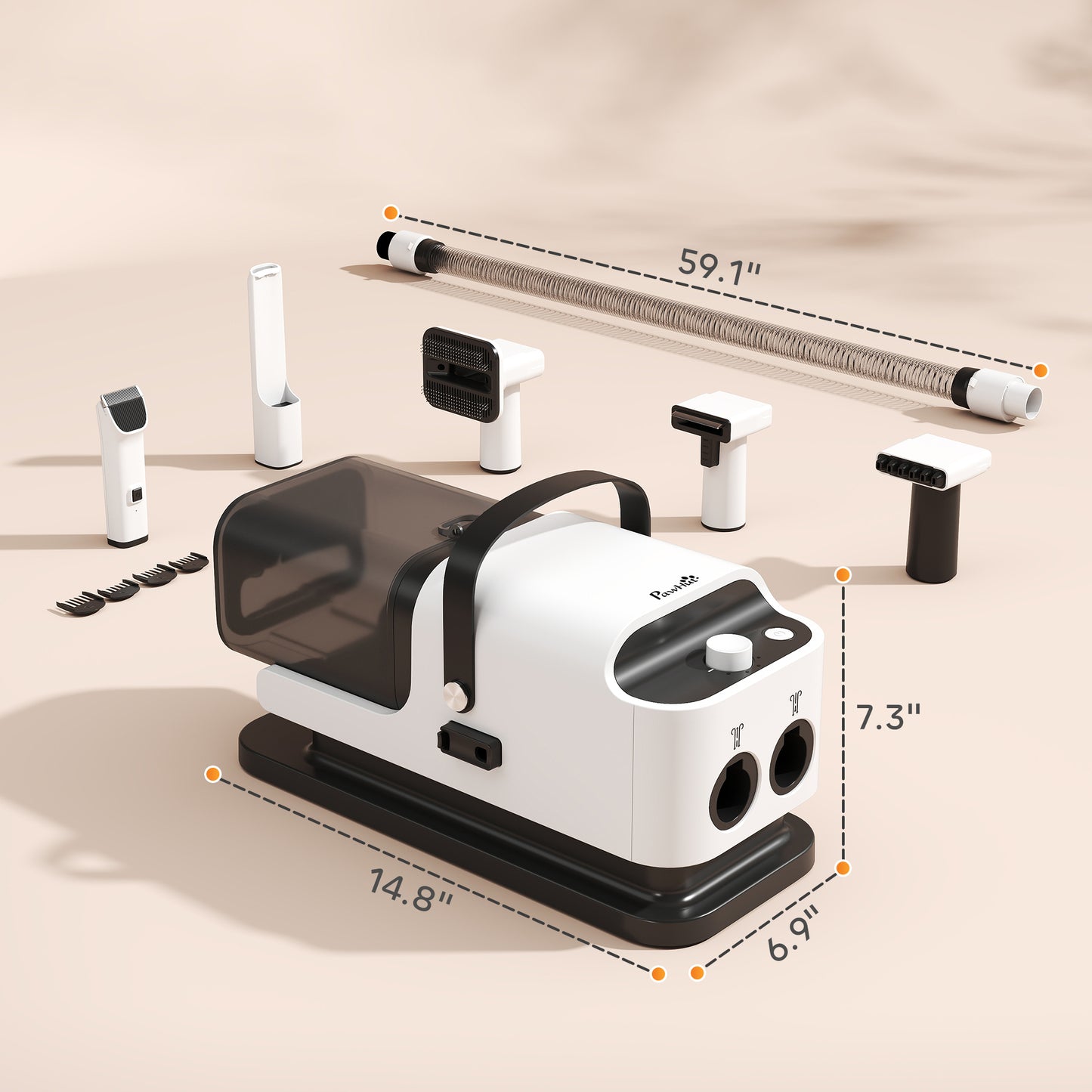5-in-1 Dog Grooming Vacuum & Dryer — detail view 3